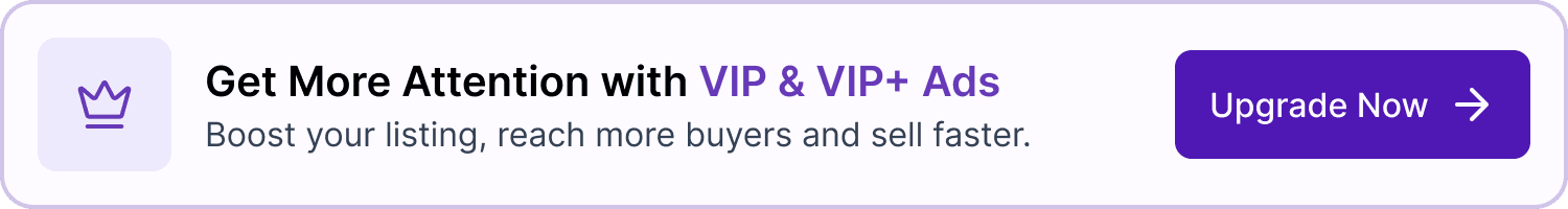 Get More Attention with VIP & VIP+ Ads